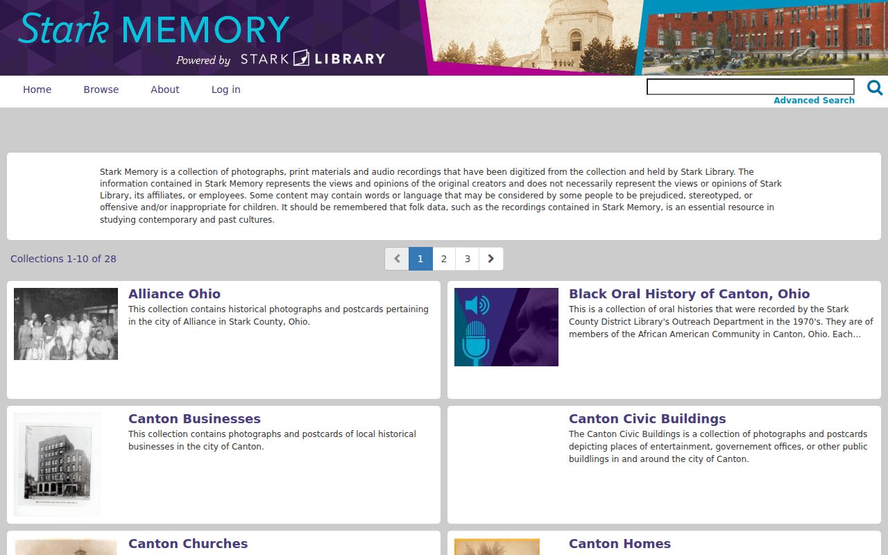 Stark County city directory Stark Memory local history collection